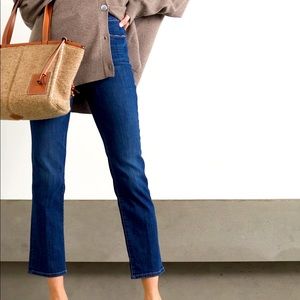 NWT Frame Le Original high rise straight fit dark wash jeans